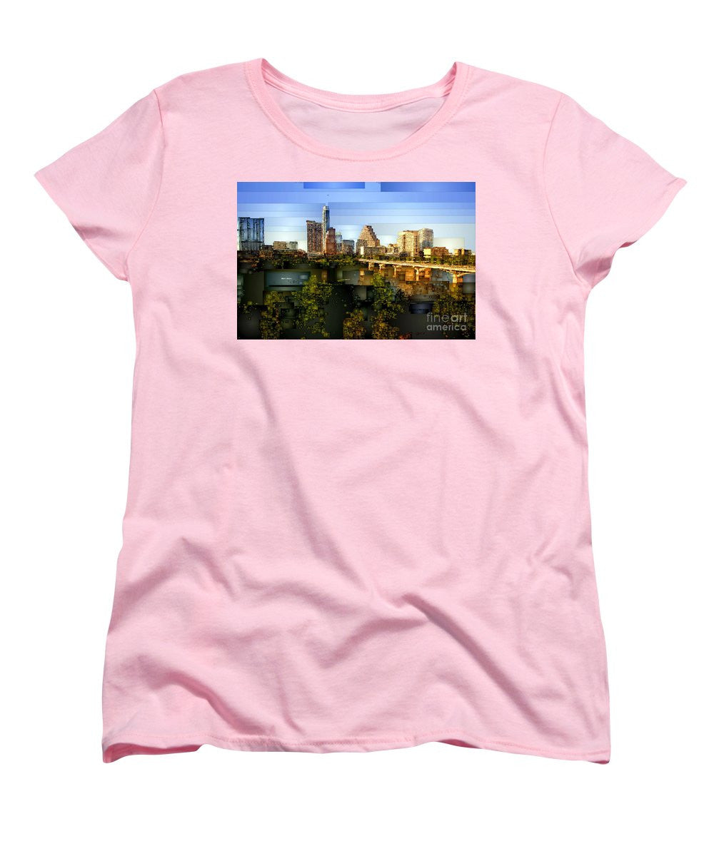 Women's T-Shirt (Standard Cut) - Austin Skyline