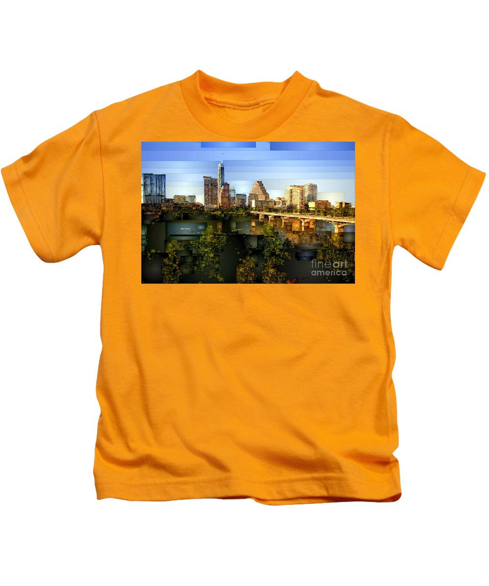 Kids T-Shirt - Austin Skyline