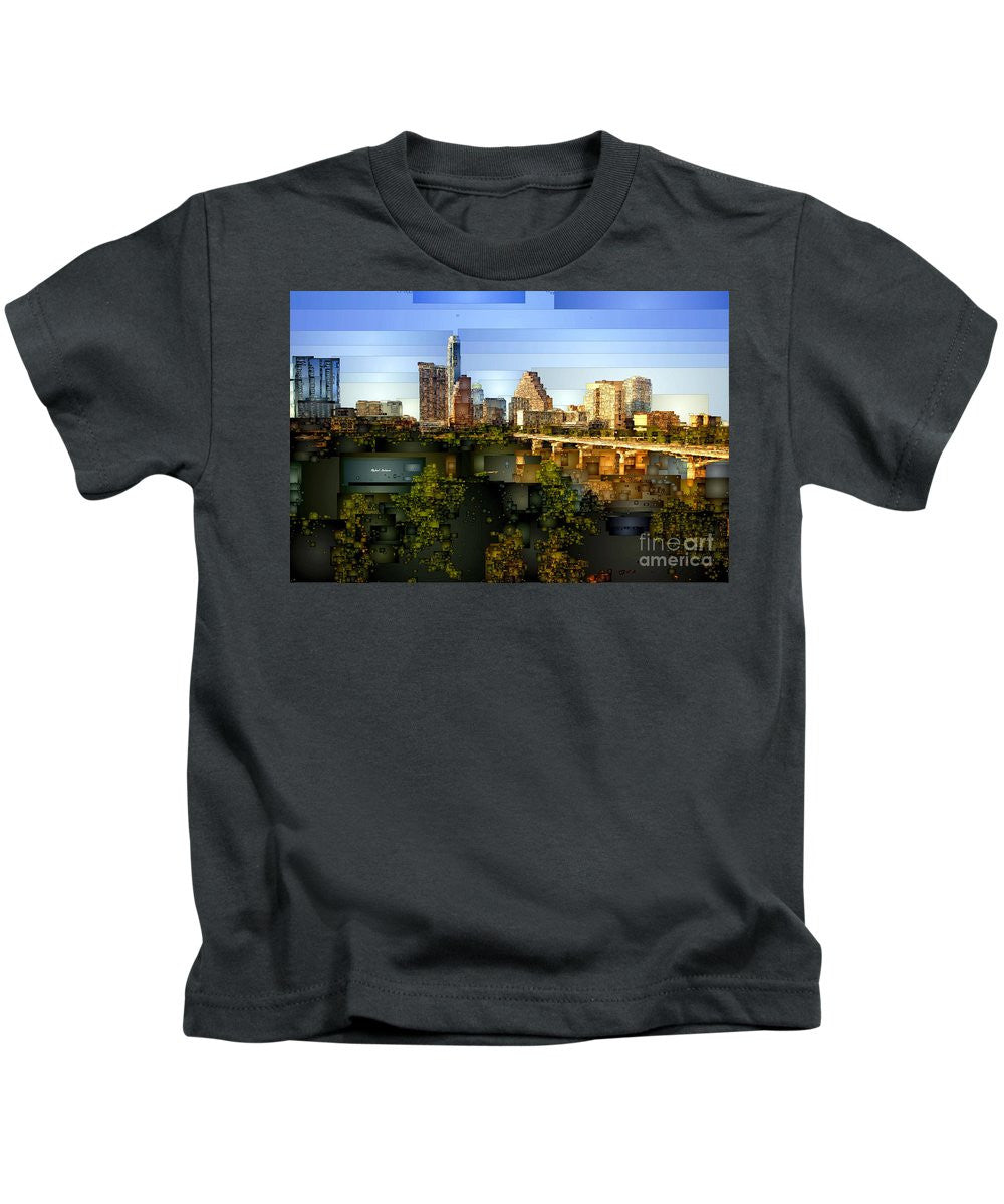 Kids T-Shirt - Austin Skyline