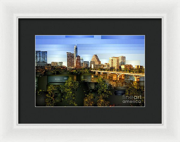 Framed Print - Austin Skyline