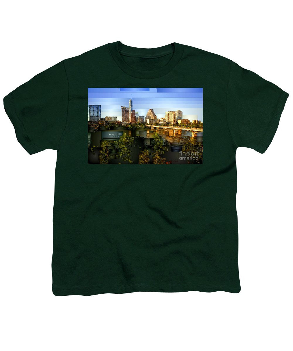 Youth T-Shirt - Austin Skyline