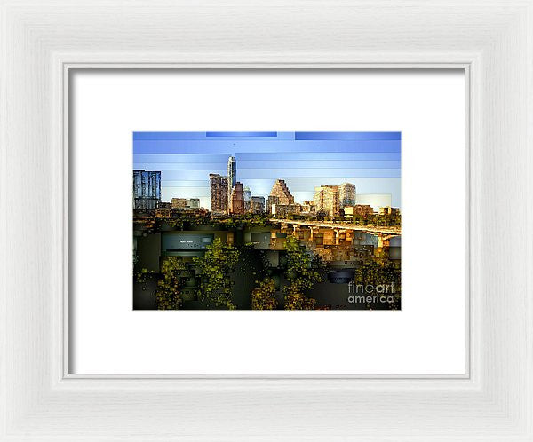 Framed Print - Austin Skyline