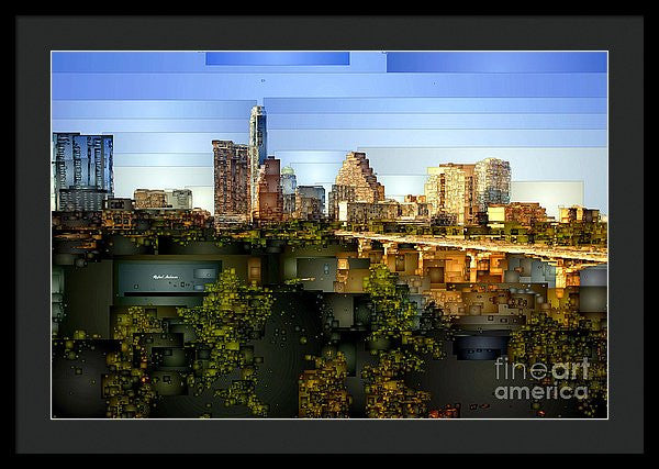 Framed Print - Austin Skyline