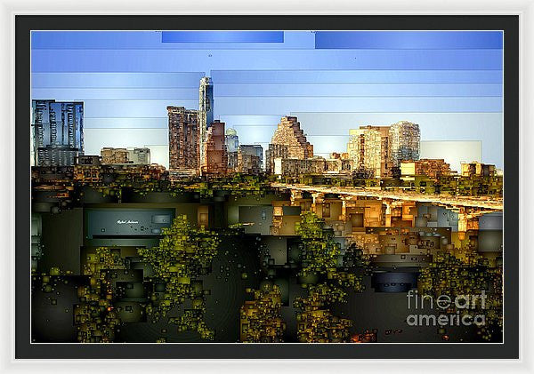 Framed Print - Austin Skyline