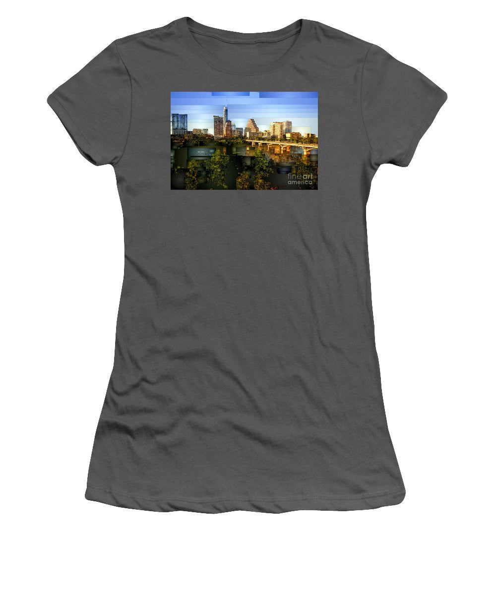 Women's T-Shirt (Junior Cut) - Austin Skyline