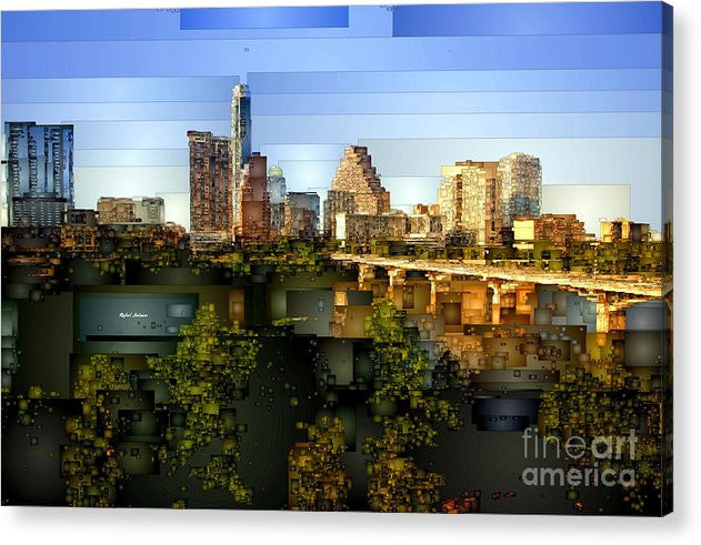 Acrylic Print - Austin Skyline
