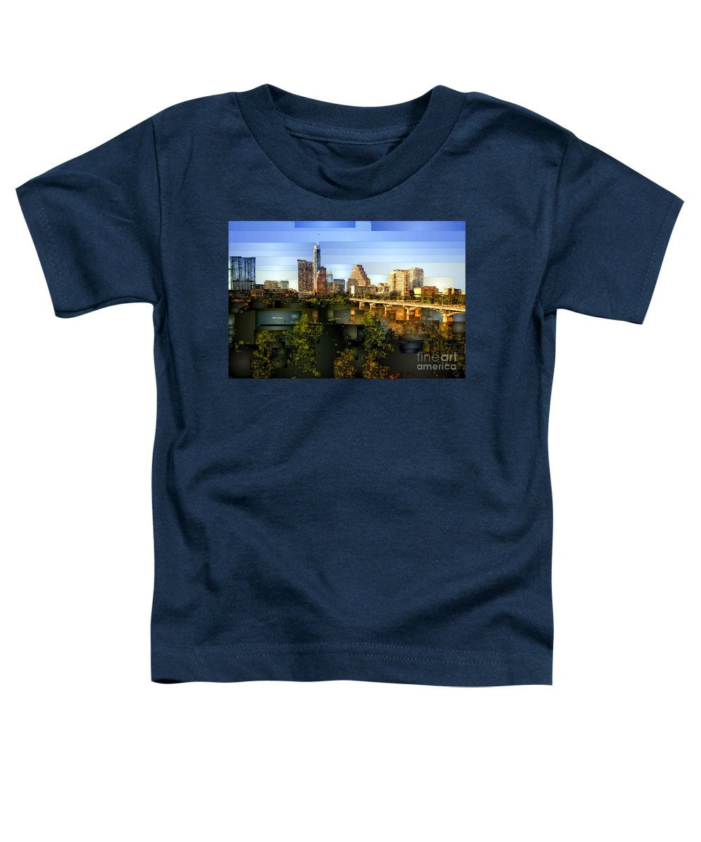 Toddler T-Shirt - Austin Skyline