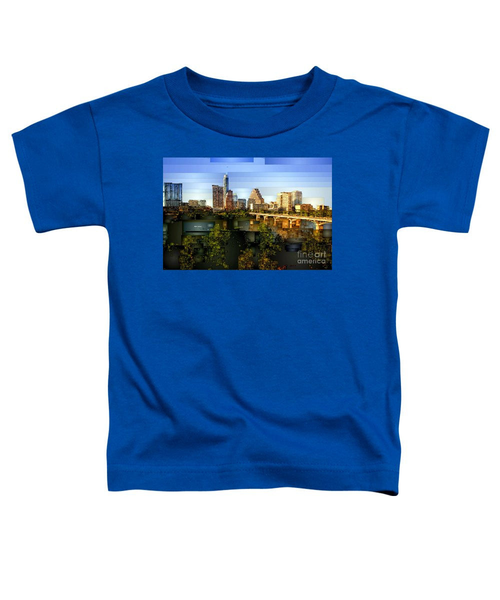 Toddler T-Shirt - Austin Skyline