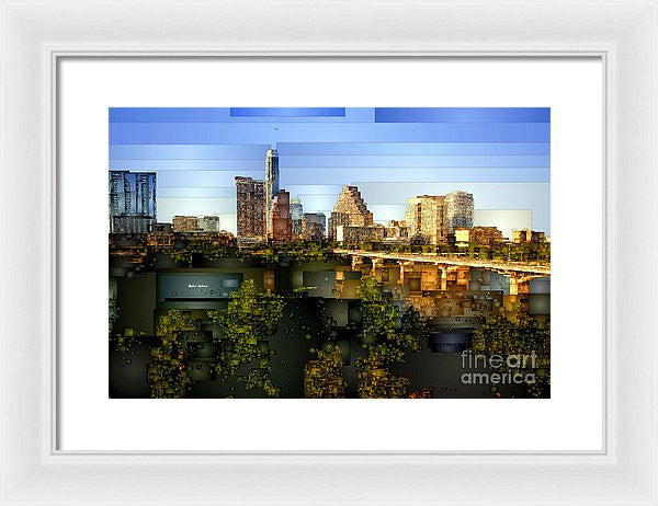 Framed Print - Austin Skyline