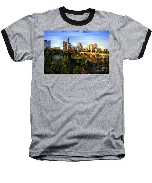 Baseball T-Shirt - Austin Skyline