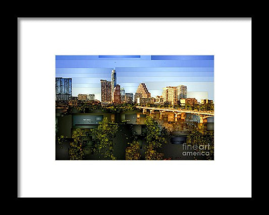 Framed Print - Austin Skyline