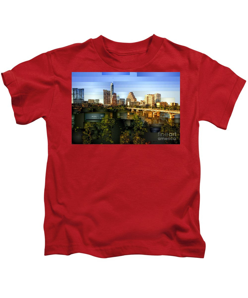 Kids T-Shirt - Austin Skyline