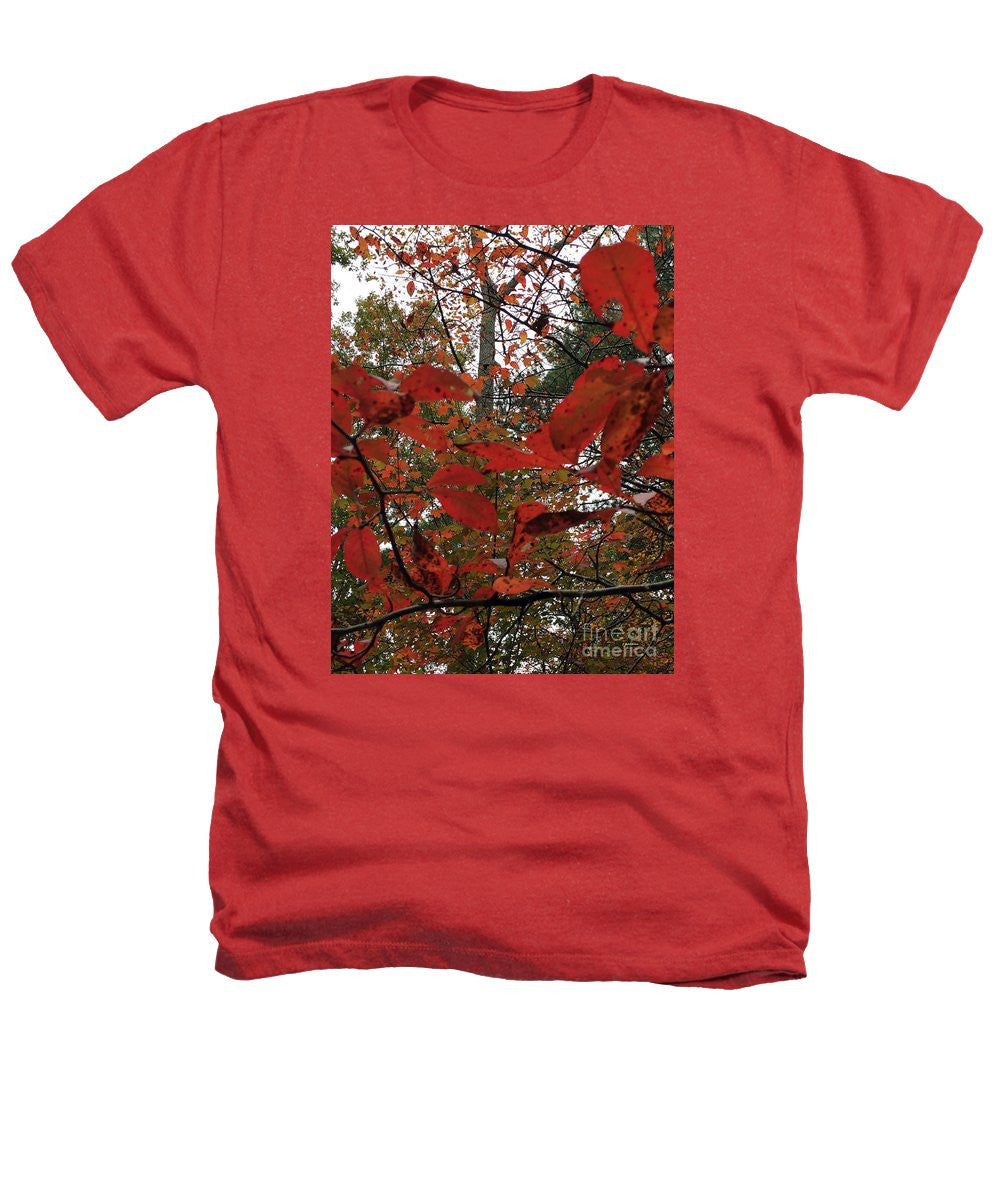 Heathers T-Shirt - Autumn Leaves In Red