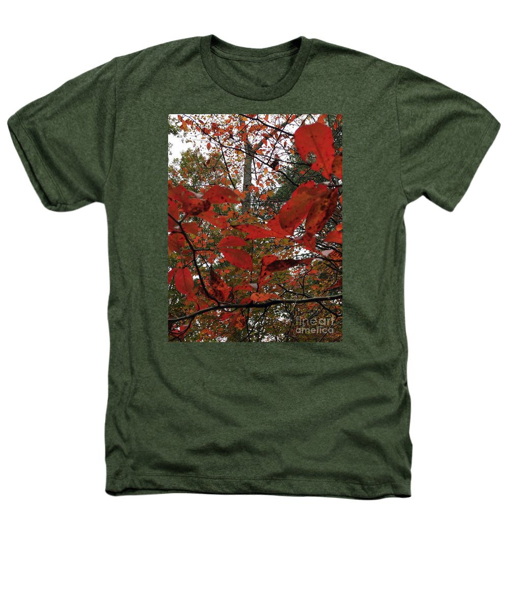 Heathers T-Shirt - Autumn Leaves In Red