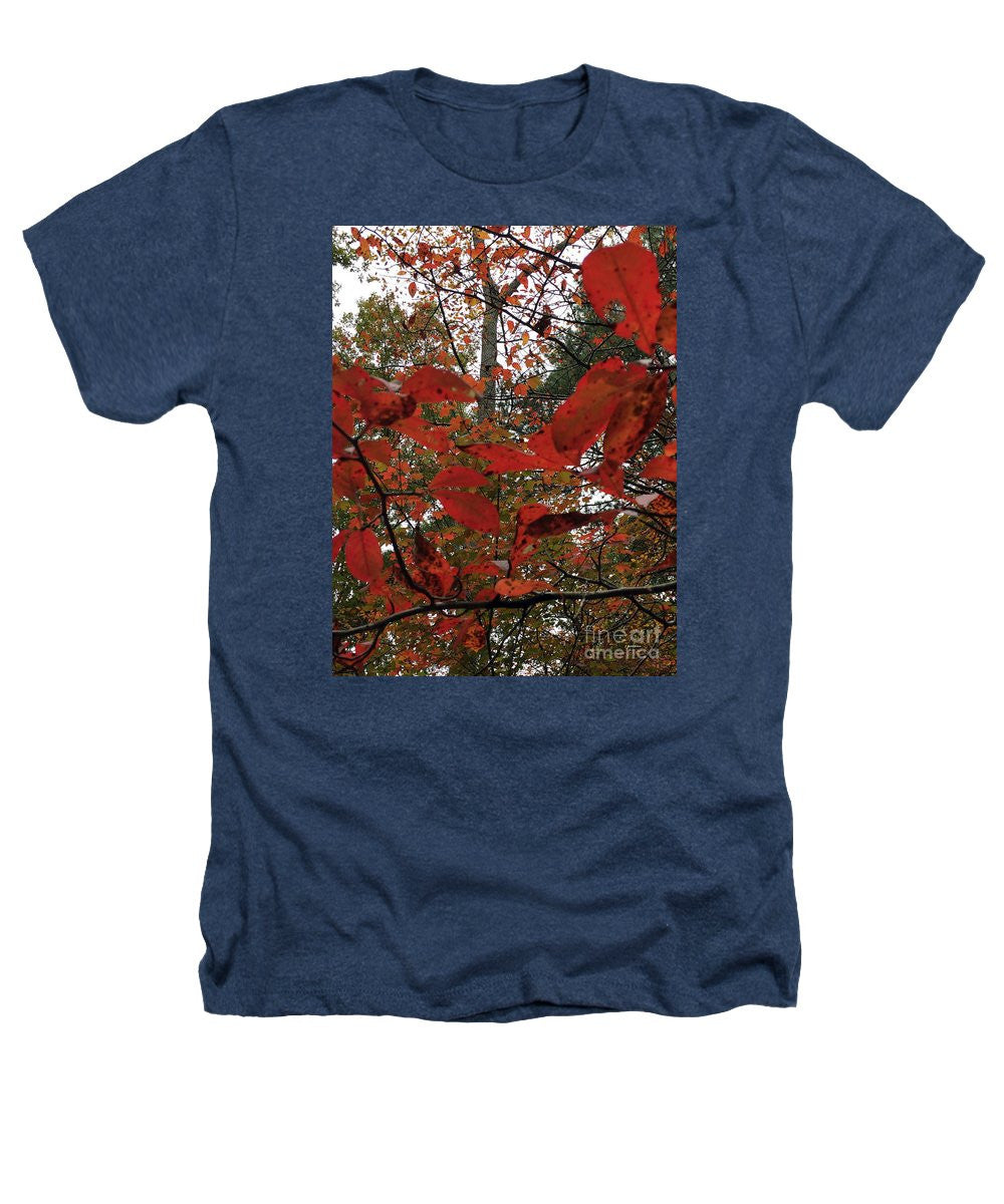 Heathers T-Shirt - Autumn Leaves In Red