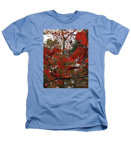 Heathers T-Shirt - Autumn Leaves In Red