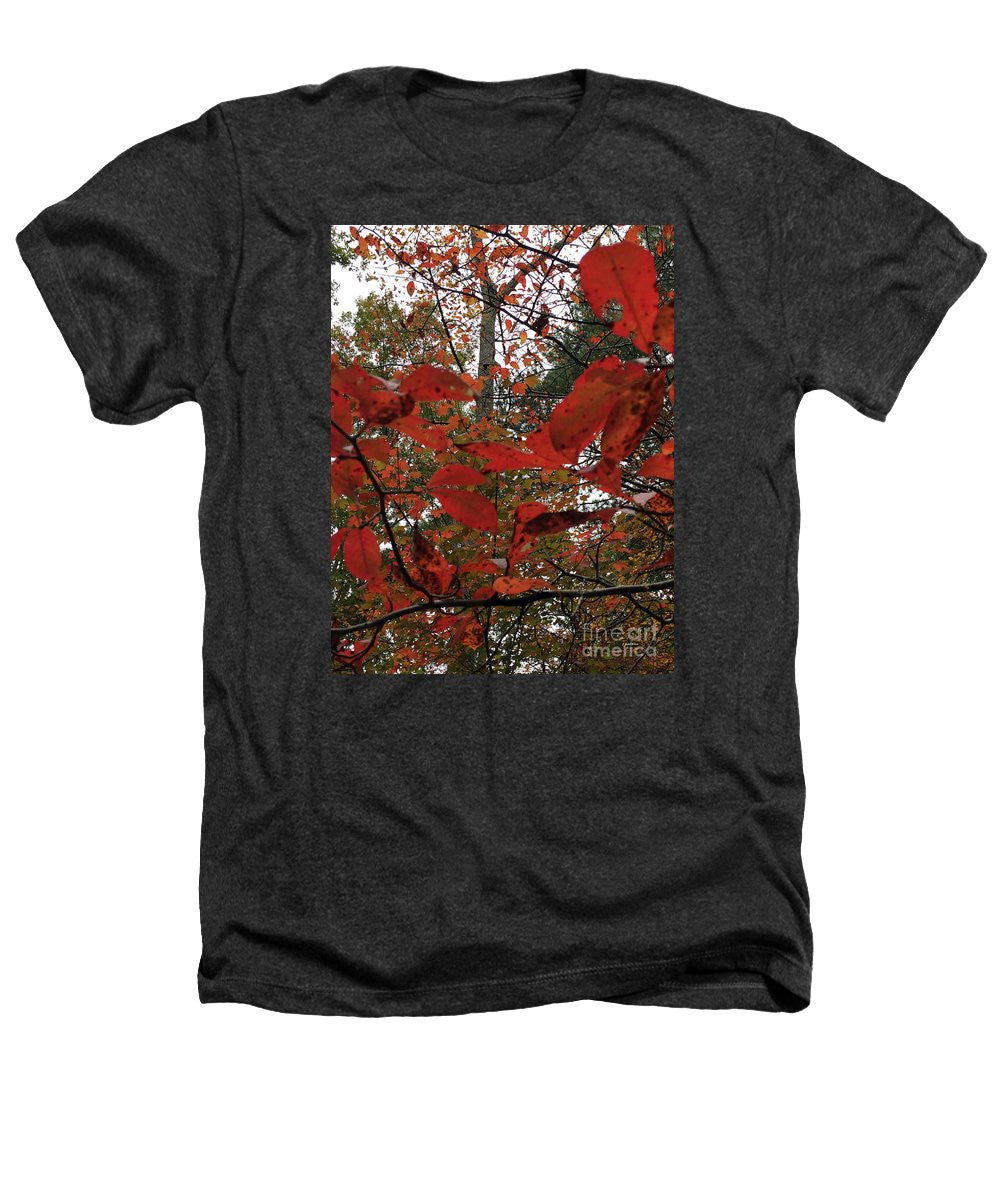 Heathers T-Shirt - Autumn Leaves In Red