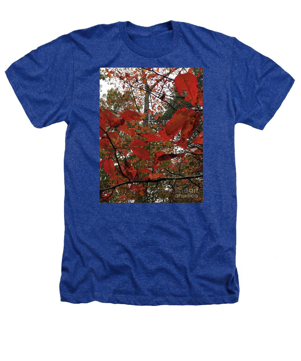 Heathers T-Shirt - Autumn Leaves In Red