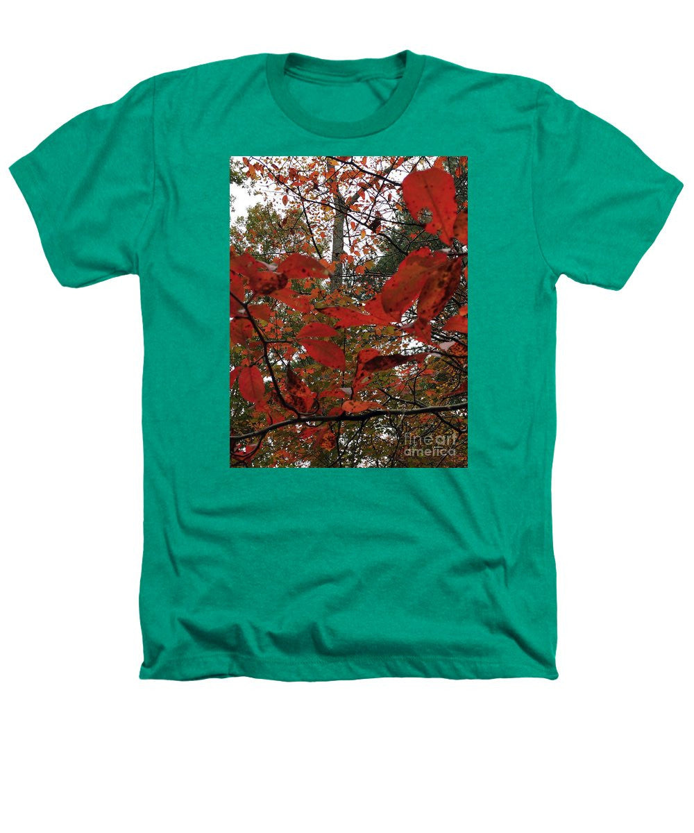 Heathers T-Shirt - Autumn Leaves In Red