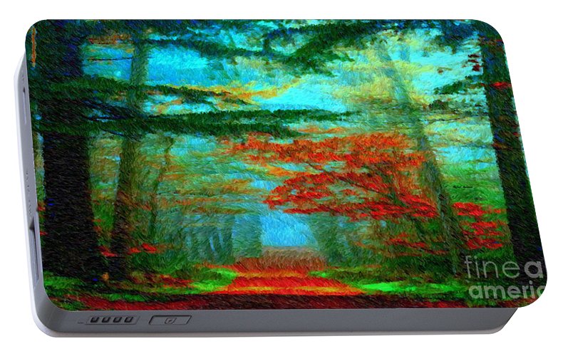 Autumn Road - Portable Battery Charger