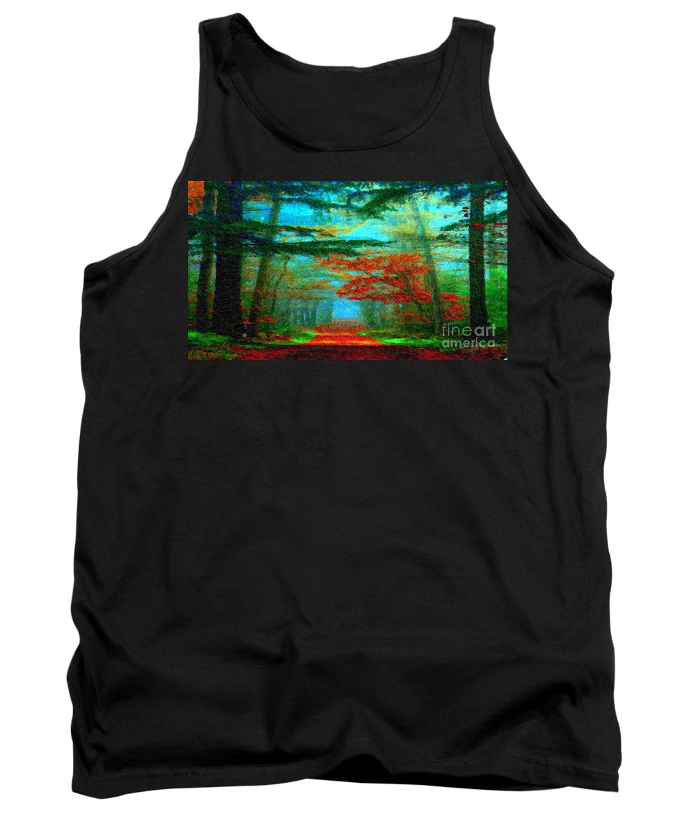 Autumn Road - Tank Top