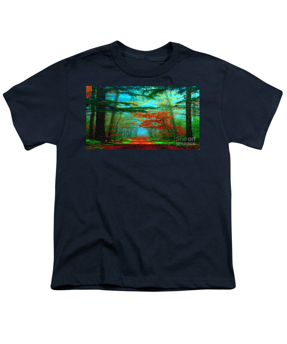 Autumn Road - Youth T-Shirt