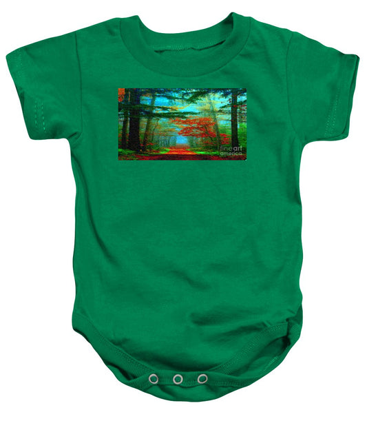 Autumn Road - Baby Onesie