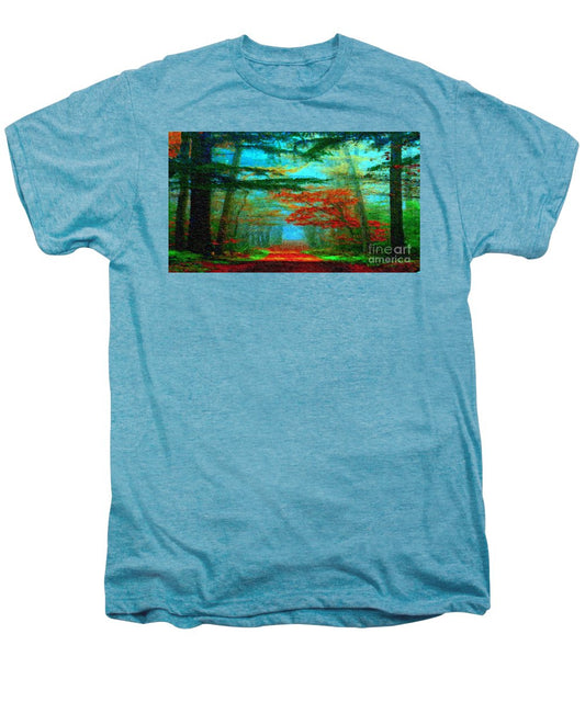 Autumn Road - Men's Premium T-Shirt