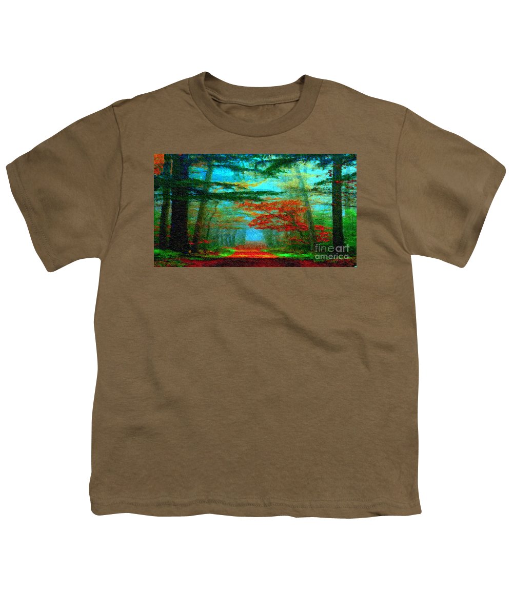 Autumn Road - Youth T-Shirt