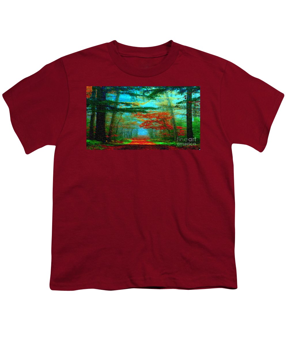 Autumn Road - Youth T-Shirt