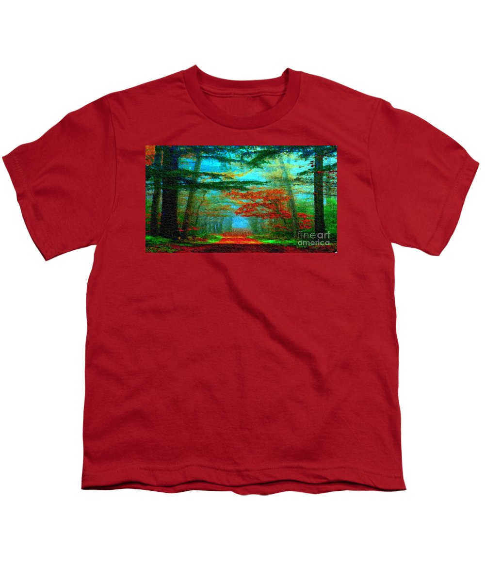 Autumn Road - Youth T-Shirt