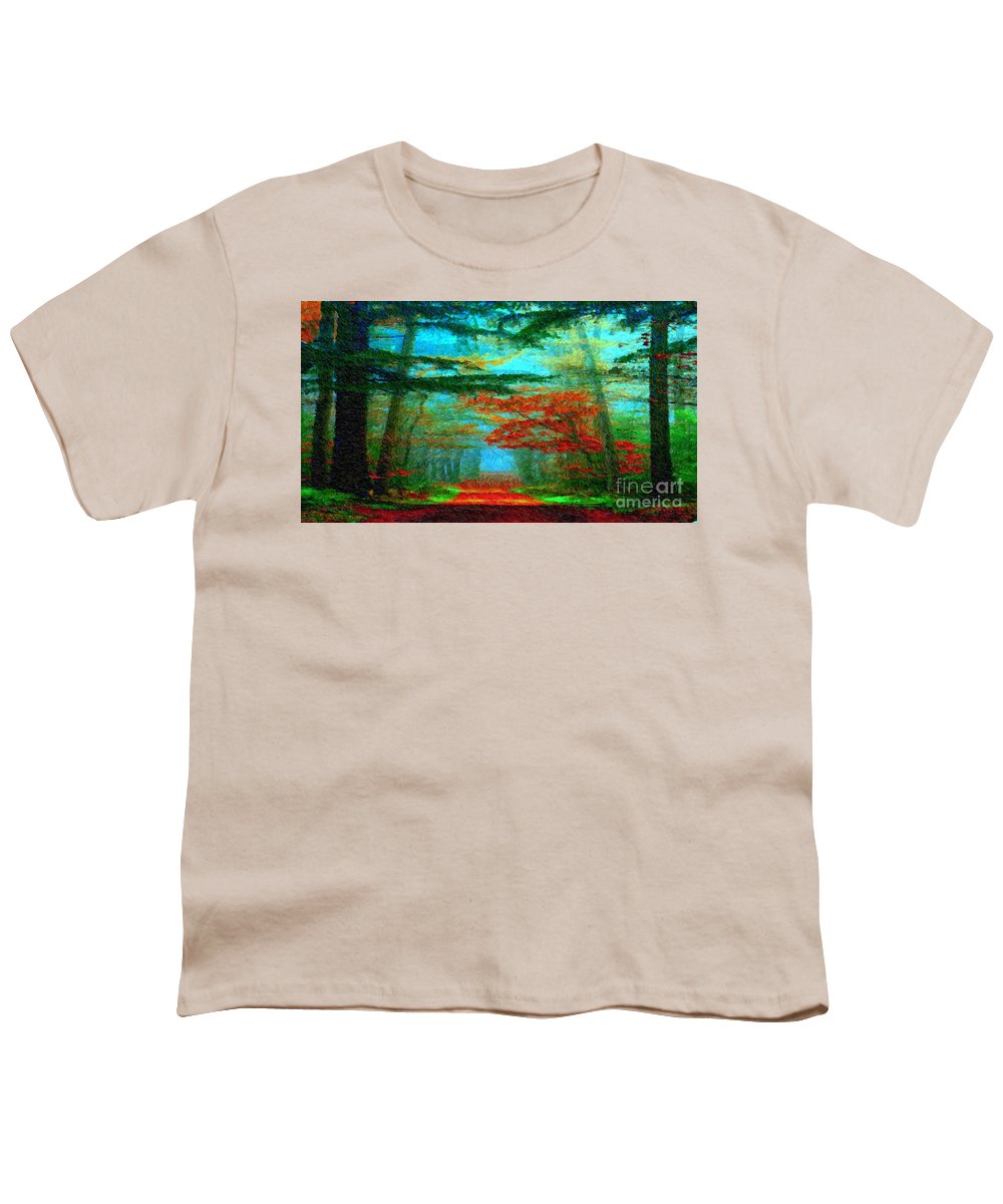 Autumn Road - Youth T-Shirt