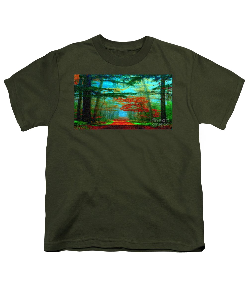 Autumn Road - Youth T-Shirt