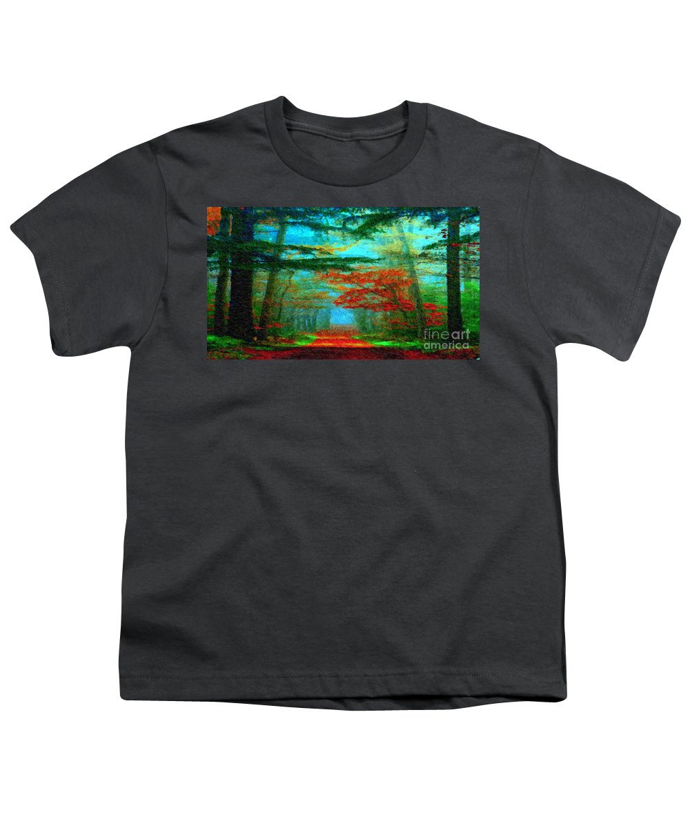 Autumn Road - Youth T-Shirt