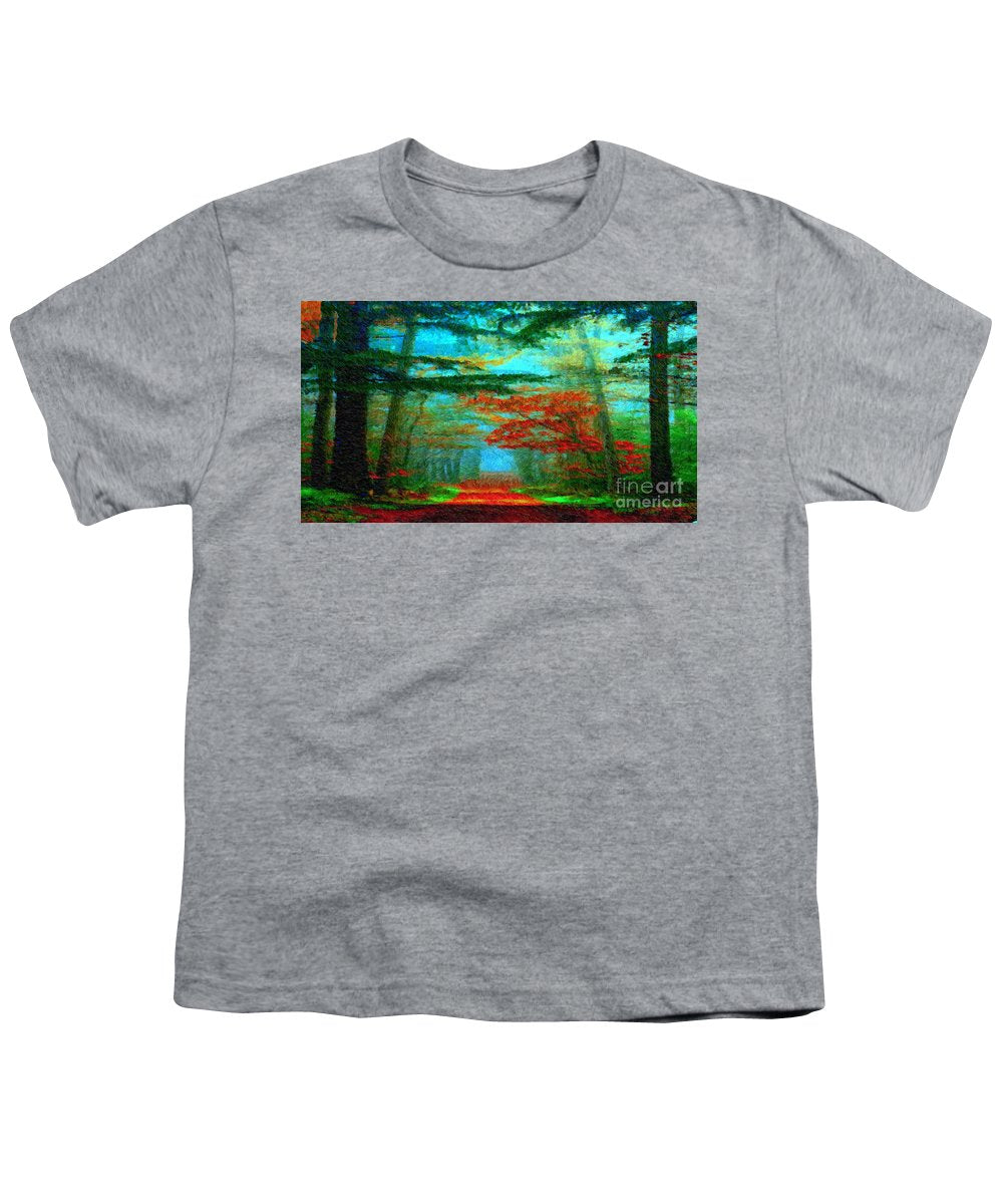 Autumn Road - Youth T-Shirt