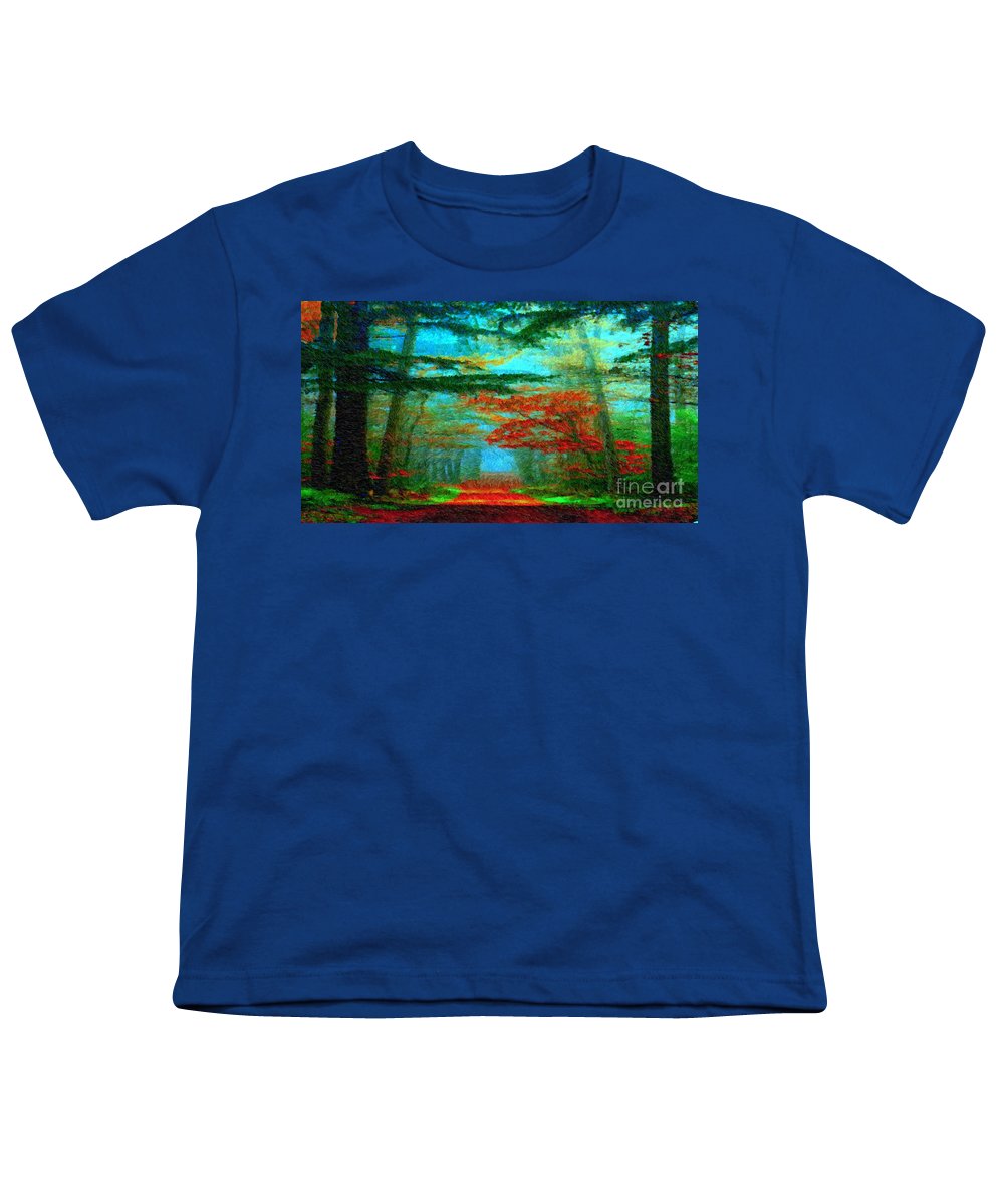 Autumn Road - Youth T-Shirt