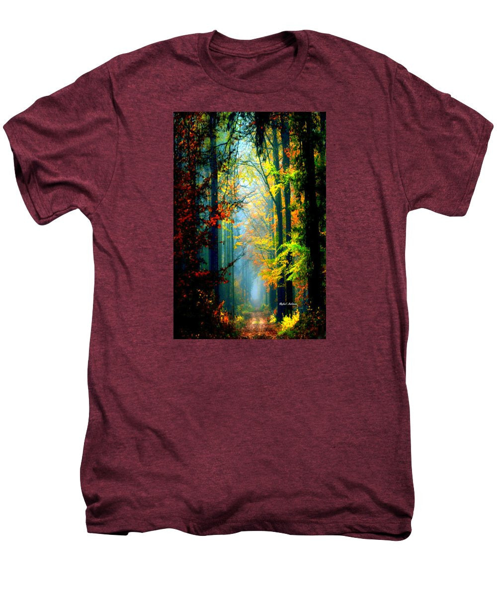 Men's Premium T-Shirt - Autumn Trails In Georgia