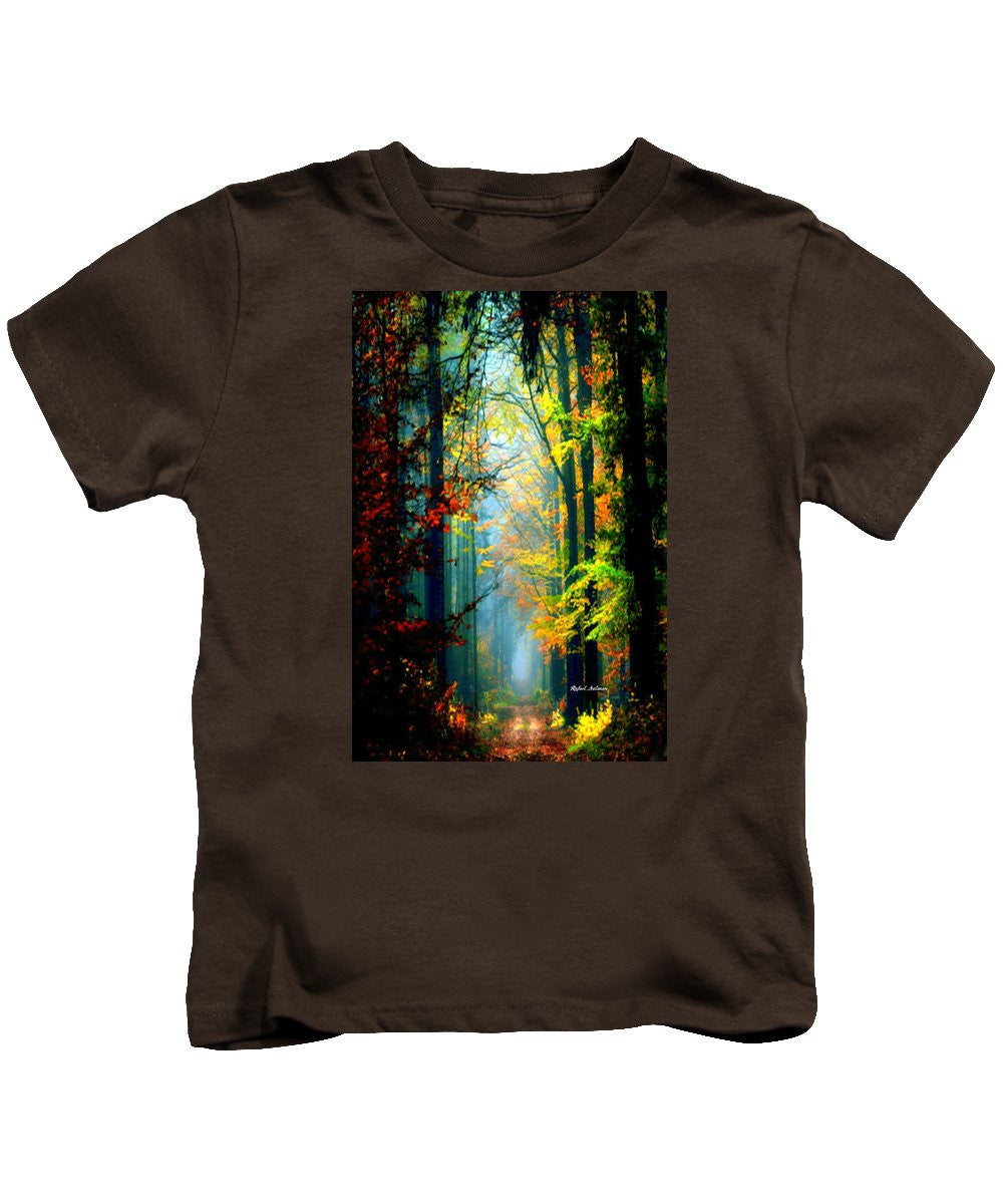 Kids T-Shirt - Autumn Trails In Georgia