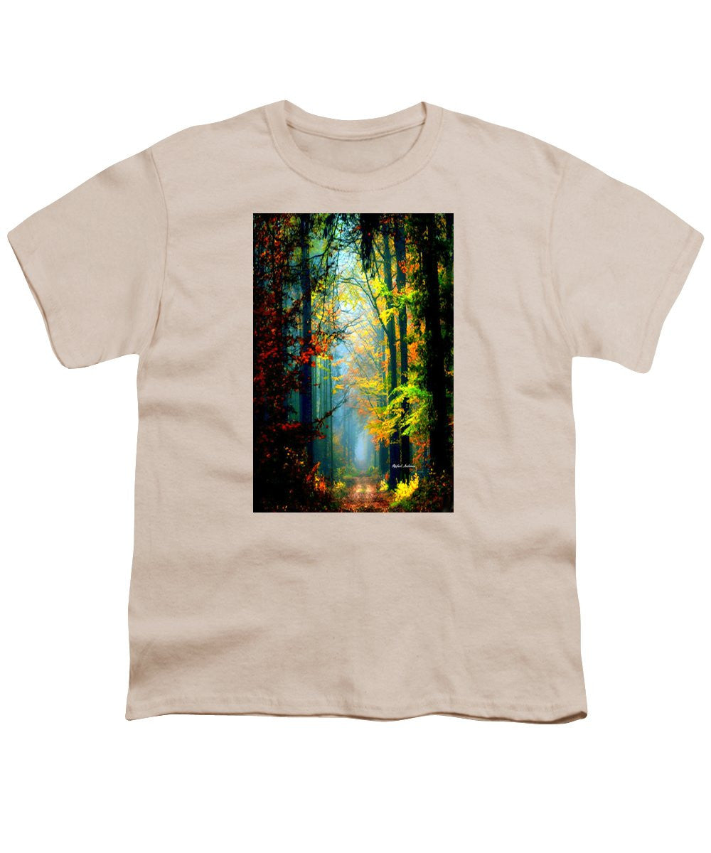 Youth T-Shirt - Autumn Trails In Georgia