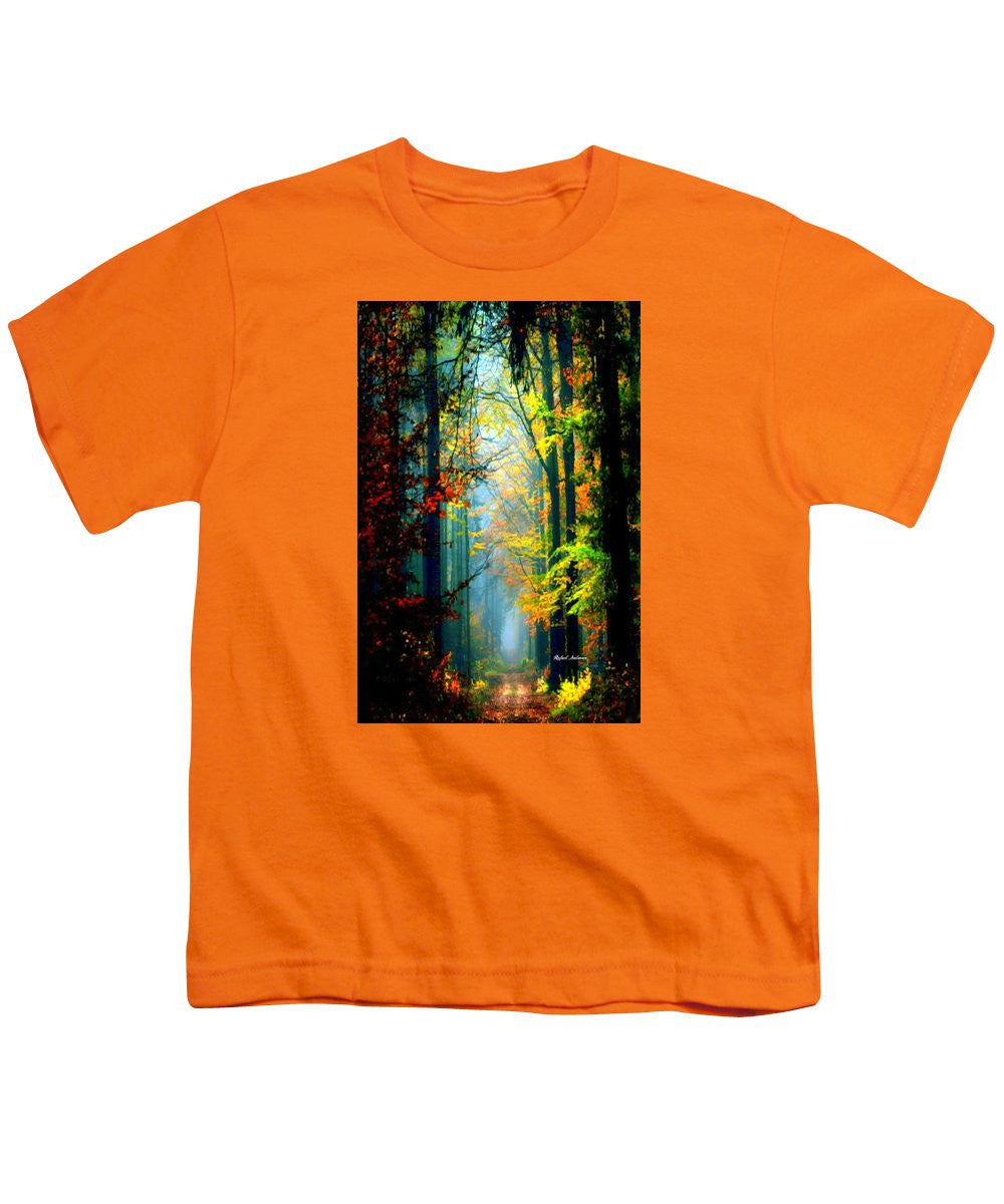 Youth T-Shirt - Autumn Trails In Georgia