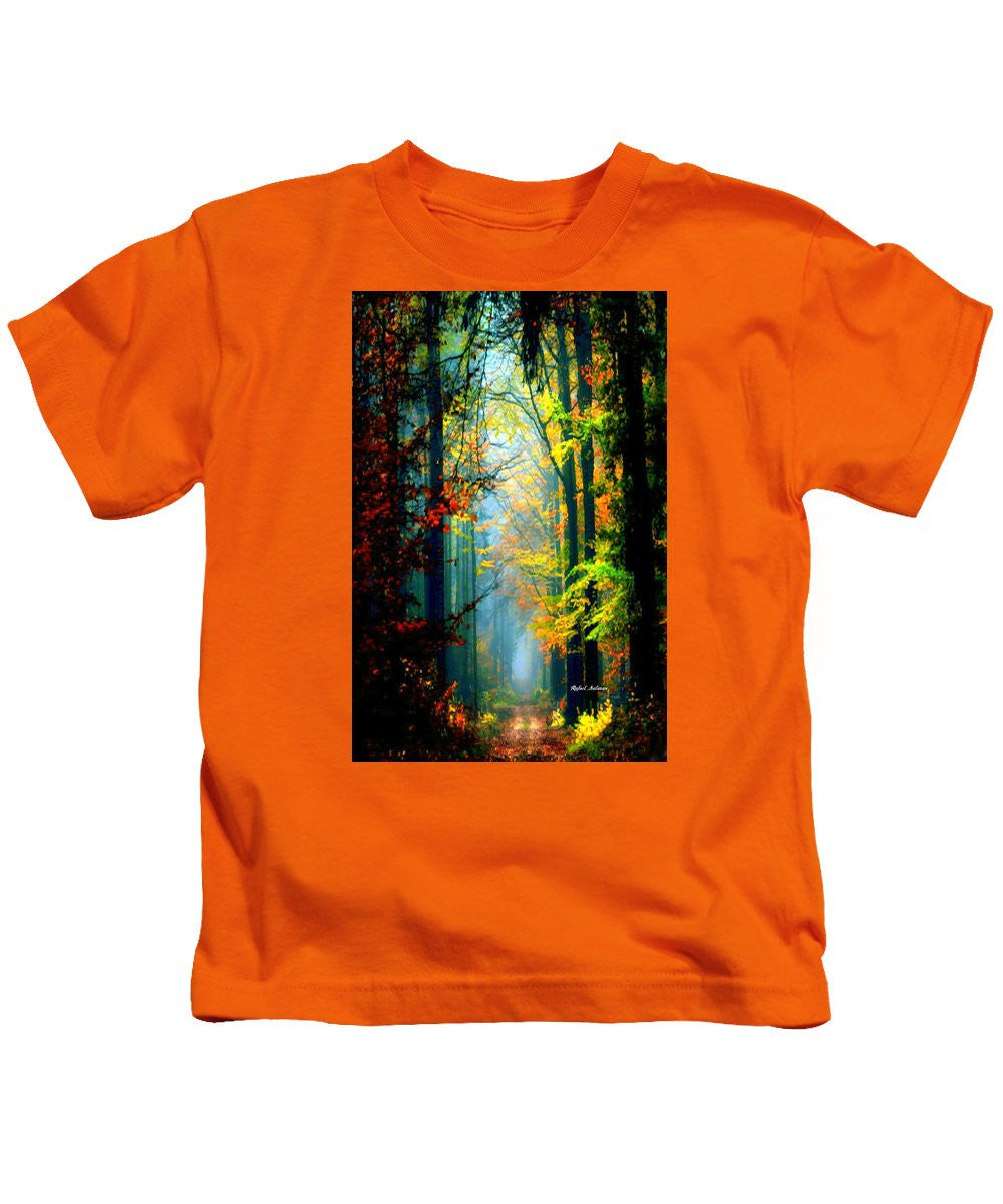 Kids T-Shirt - Autumn Trails In Georgia