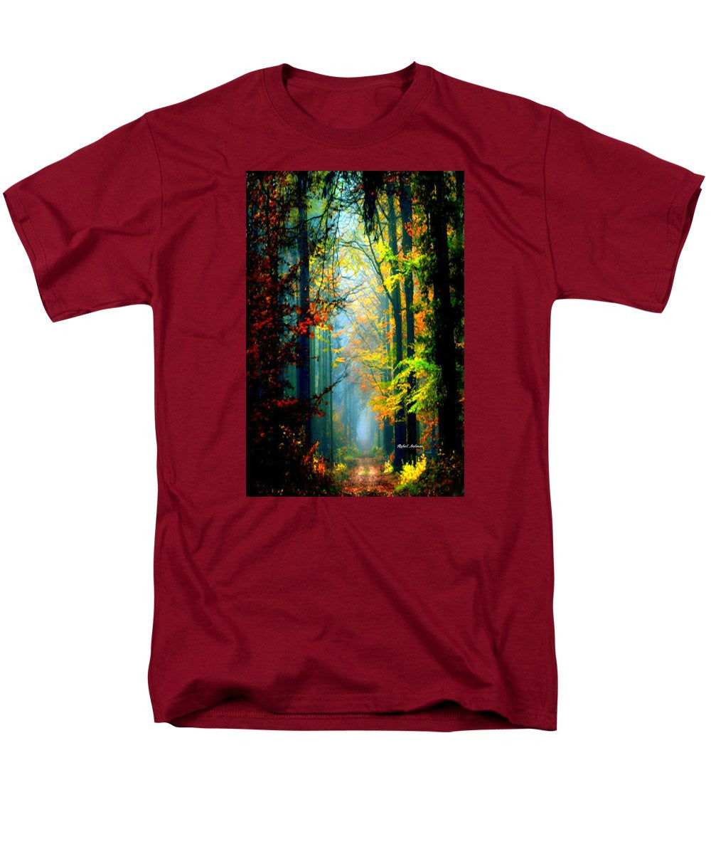 Men's T-Shirt  (Regular Fit) - Autumn Trails In Georgia