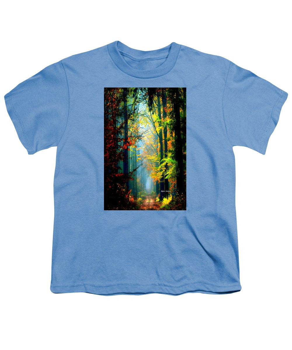 Youth T-Shirt - Autumn Trails In Georgia