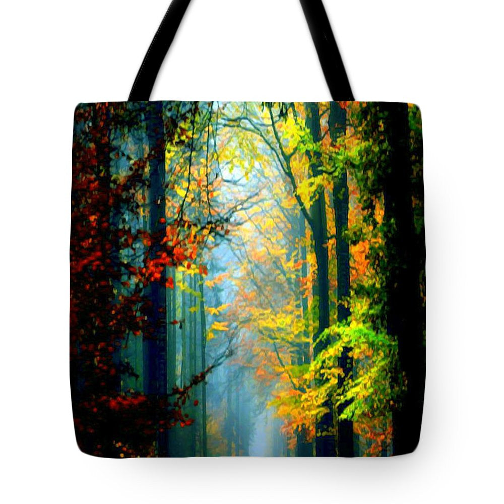 Tote Bag - Autumn Trails In Georgia