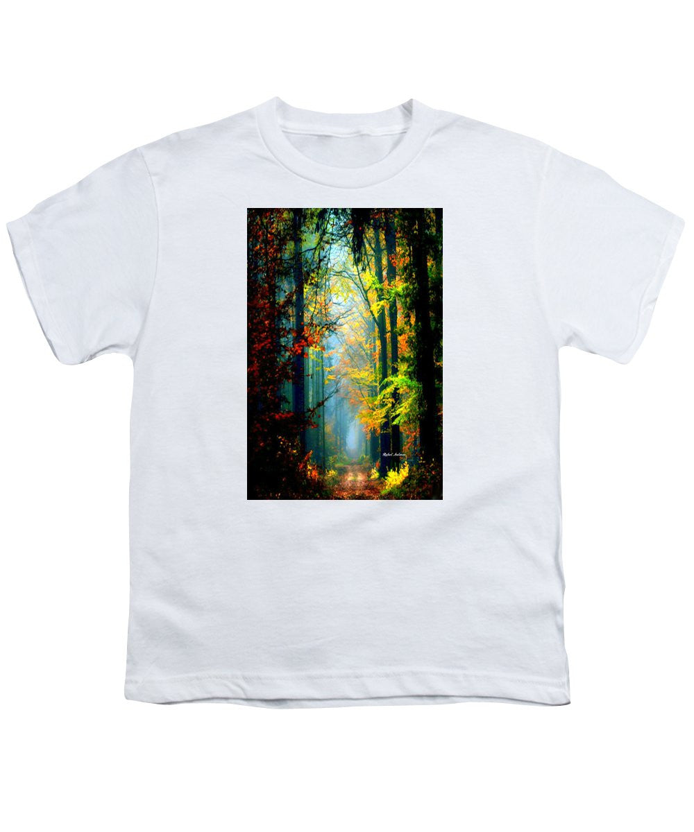 Youth T-Shirt - Autumn Trails In Georgia