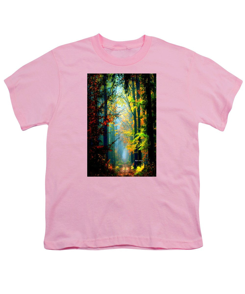 Youth T-Shirt - Autumn Trails In Georgia