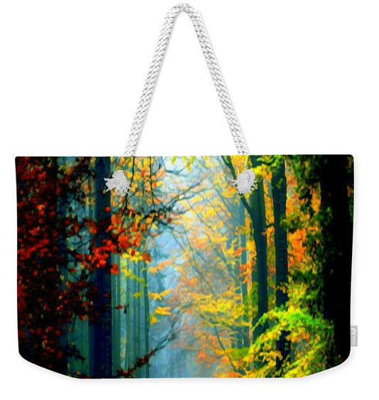 Weekender Tote Bag - Autumn Trails In Georgia