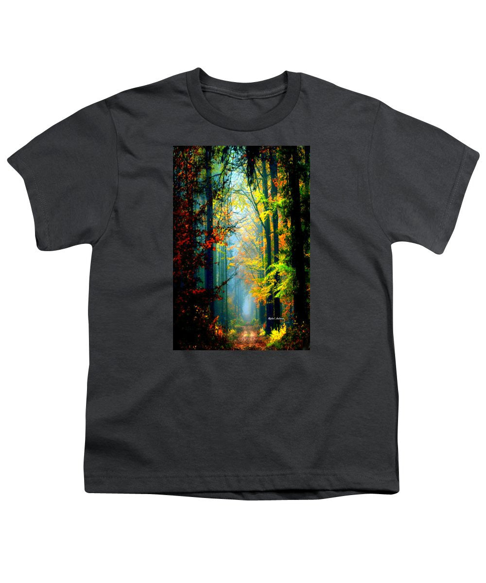 Youth T-Shirt - Autumn Trails In Georgia