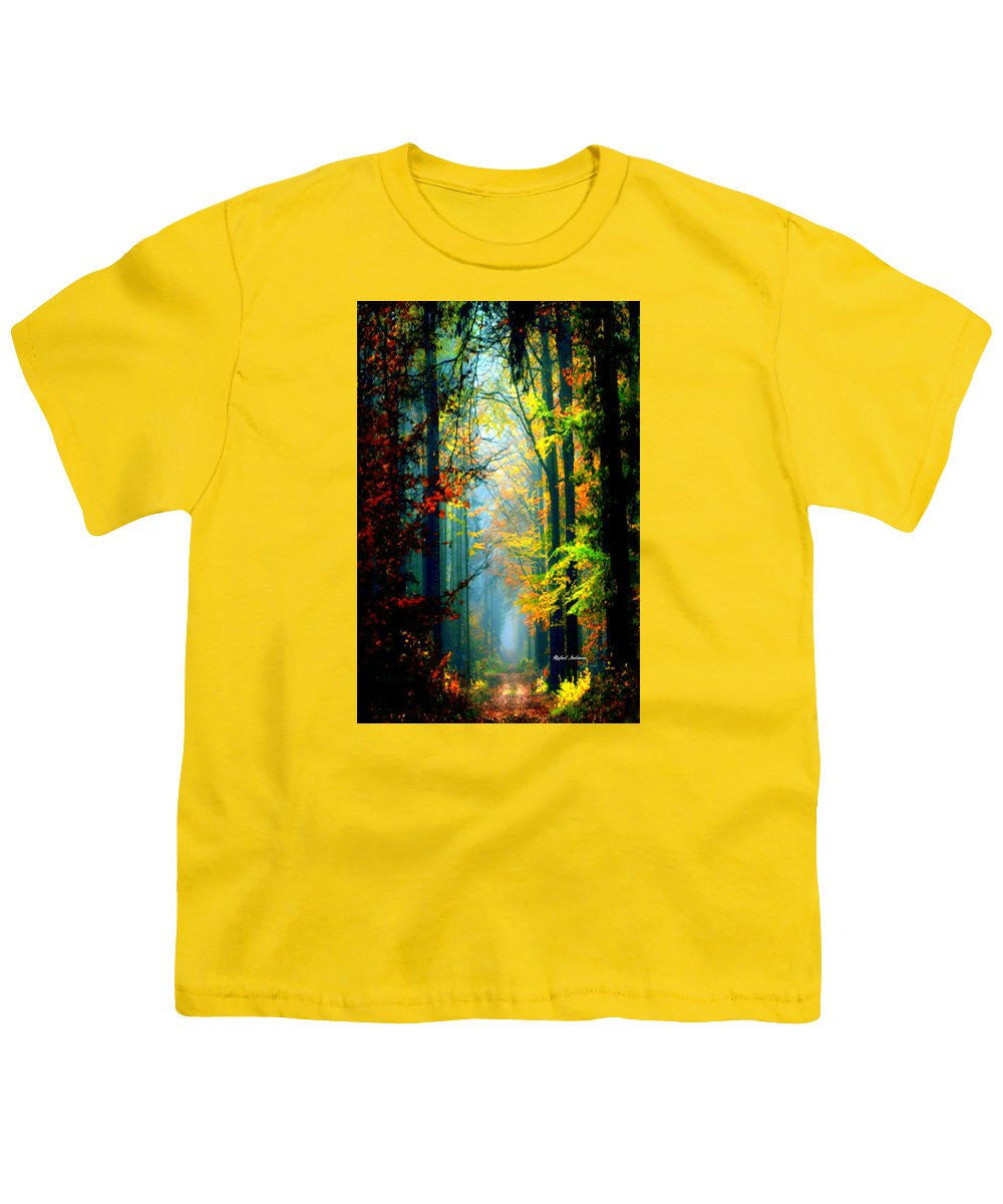 Youth T-Shirt - Autumn Trails In Georgia