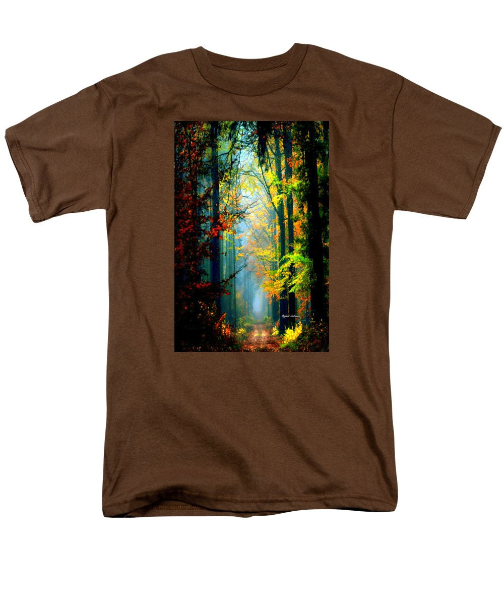 Men's T-Shirt  (Regular Fit) - Autumn Trails In Georgia